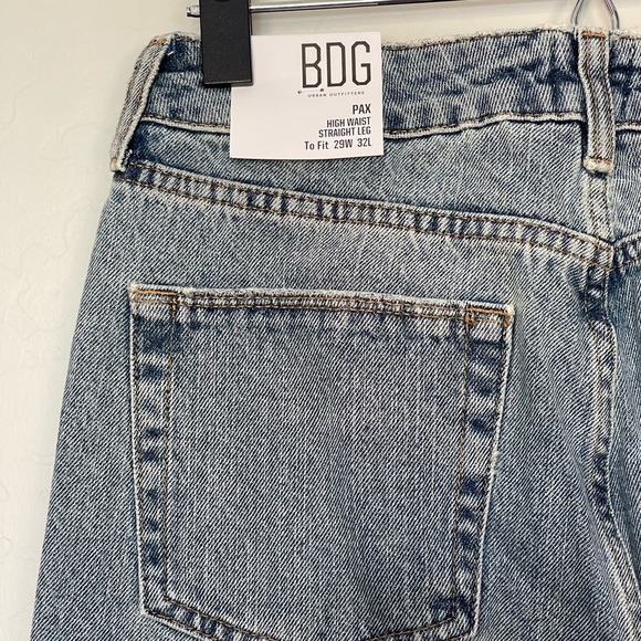 BDG Pax High-Rise Straight-Leg Jeans size 29 - Picture 12 of 13